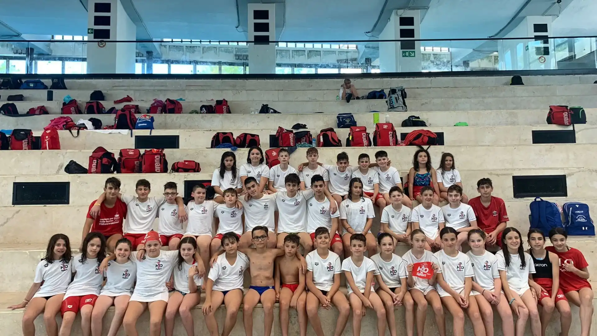 H2O Sport: pioggia di medaglia ai campionati regionali esordienti di Napoli